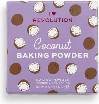 Image du produit Makeup Revolution Poudre à pâtisserie en vrac I Heart Revolution (Noix de coco)