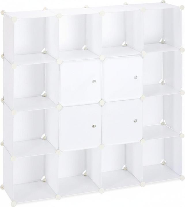 Image du produit Relaxdays Étagère Rangement 16 Casiers
