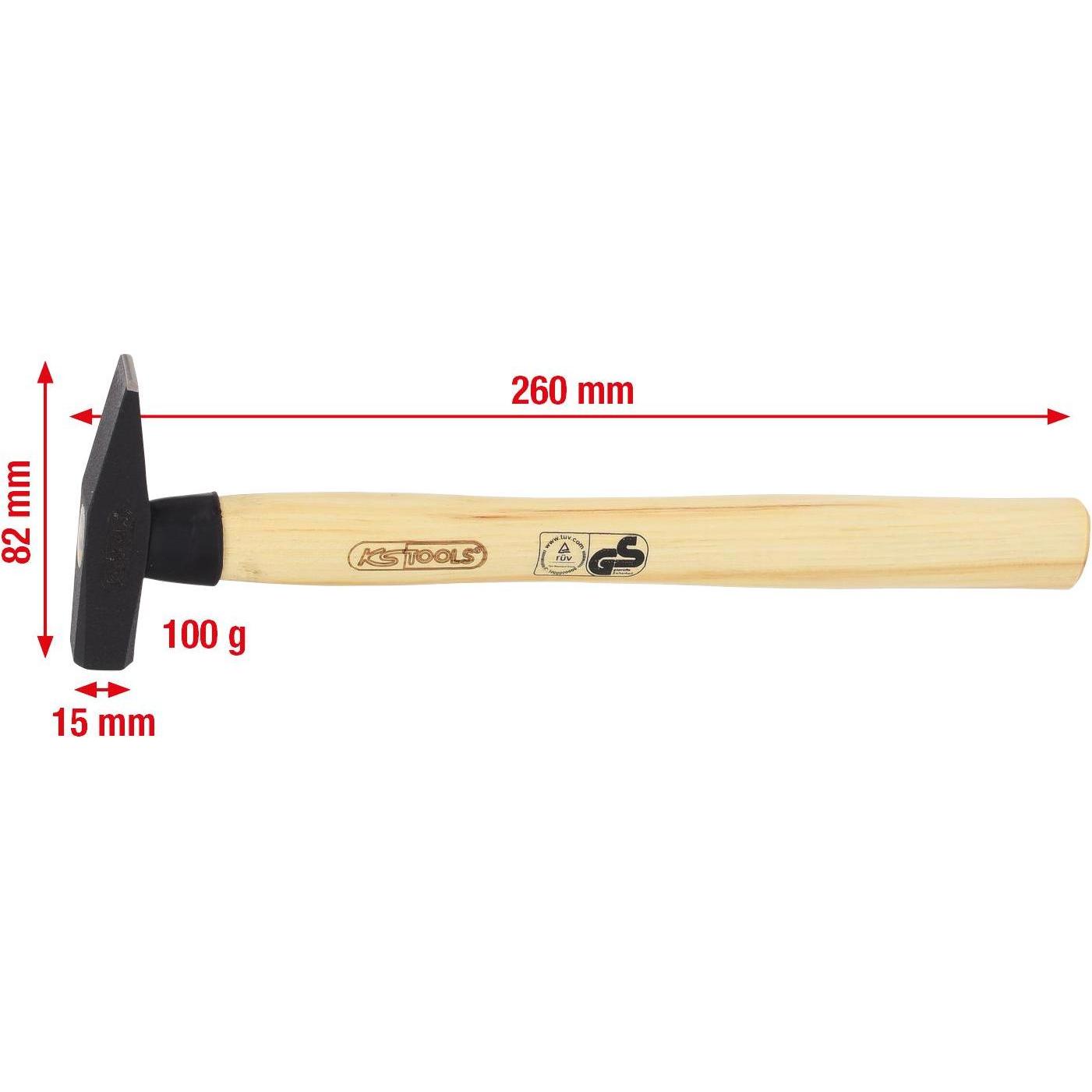 Thumbnail - KS Tools, Hammer, Schlosserhammer (180 g)