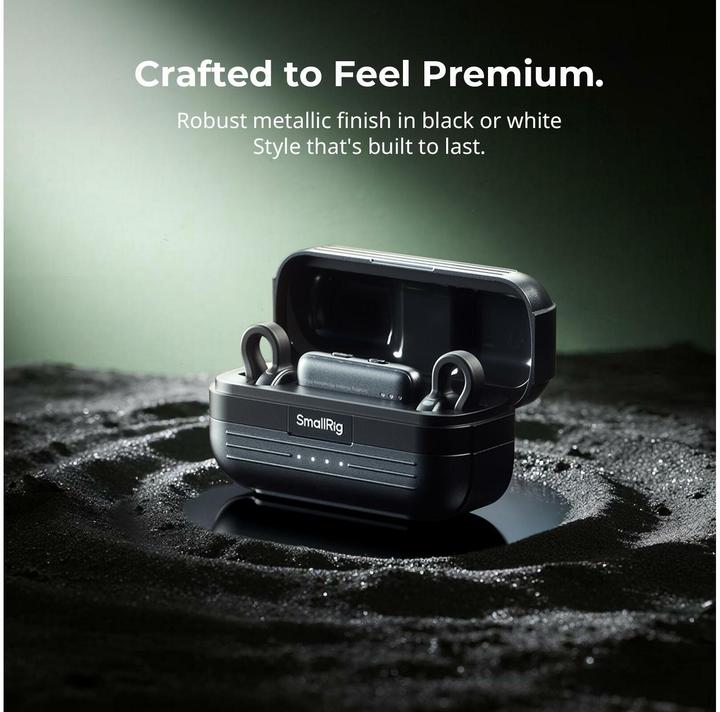 Actual product image SmallRig 5715 S70 Wireless Microphone with Multi-Device Compatibility (Black)