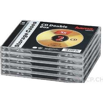 Thumbnail - Hama CD Doppel Leerhüllen, Optische Medien Zubehör