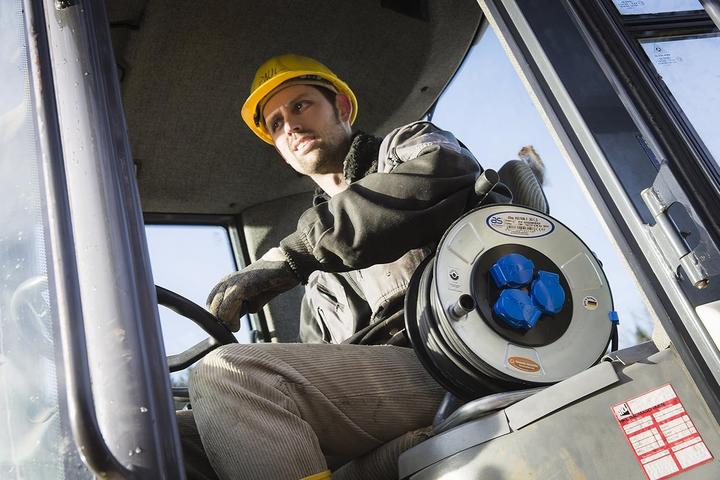 Produktbild As - Schwabe Metallkabeltrommel mit Schutzisolierung (33 m, 2.50 mm²)