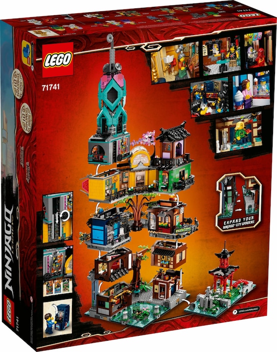 Image du produit LEGO Die Gärten von NINJAGO City (en anglais) (71741, LEGO Ninjago, LEGO difficiles à trouver)