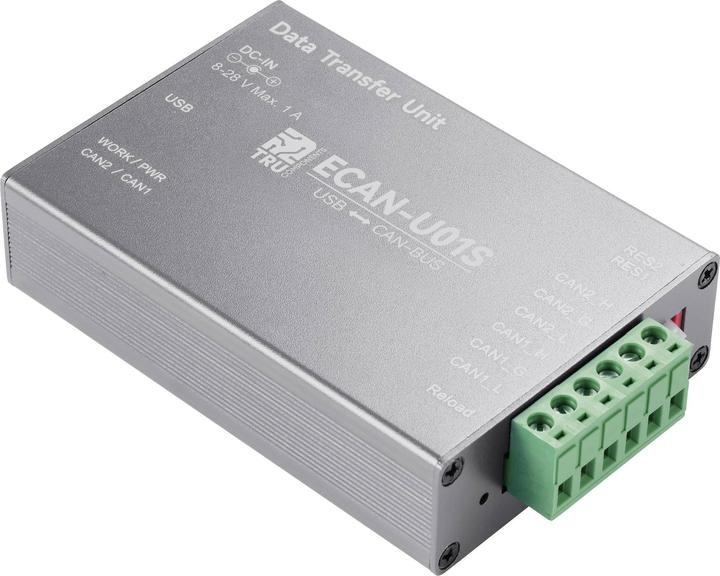 Actual product image Tru Components TC-ECAN-U01S CAN converter USB, CAN bus 1 pc.
