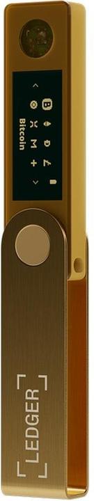 Actual product image Ledger Nano X - Gold (Bitcoin, Ethereum Classic, Litecoin, Dogecoin, Dash, Others)