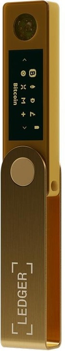 Actual product image Ledger Nano X - Gold (Bitcoin, Ethereum Classic, Litecoin, Dogecoin, Dash, Others)