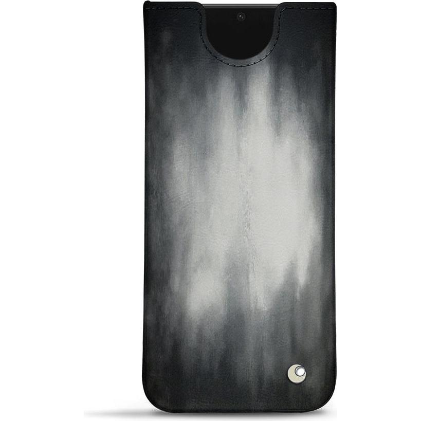 Noreve Lederschutzhülle (Samsung Galaxy S23), Smartphone Hülle, Grau