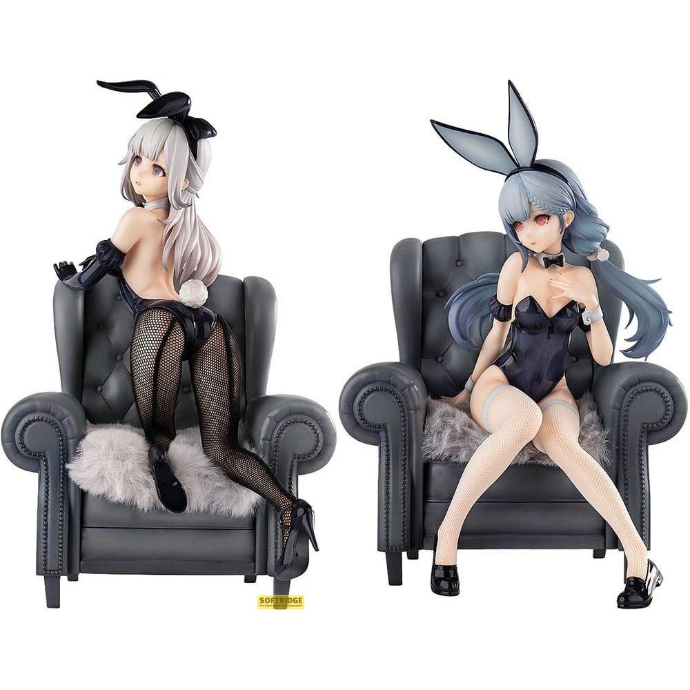 Infinity Studio Original Character SSR PVC Statuen 1/7 Yi Ren Guan - House of Unhumans Jin Hua: Bunny Ver. + Qiao Er