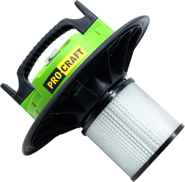 Actual product image Procraft VC1550 Ash vacuum cleaner 1200 watts 20 litre capacity (Ash vacuum cleaner)