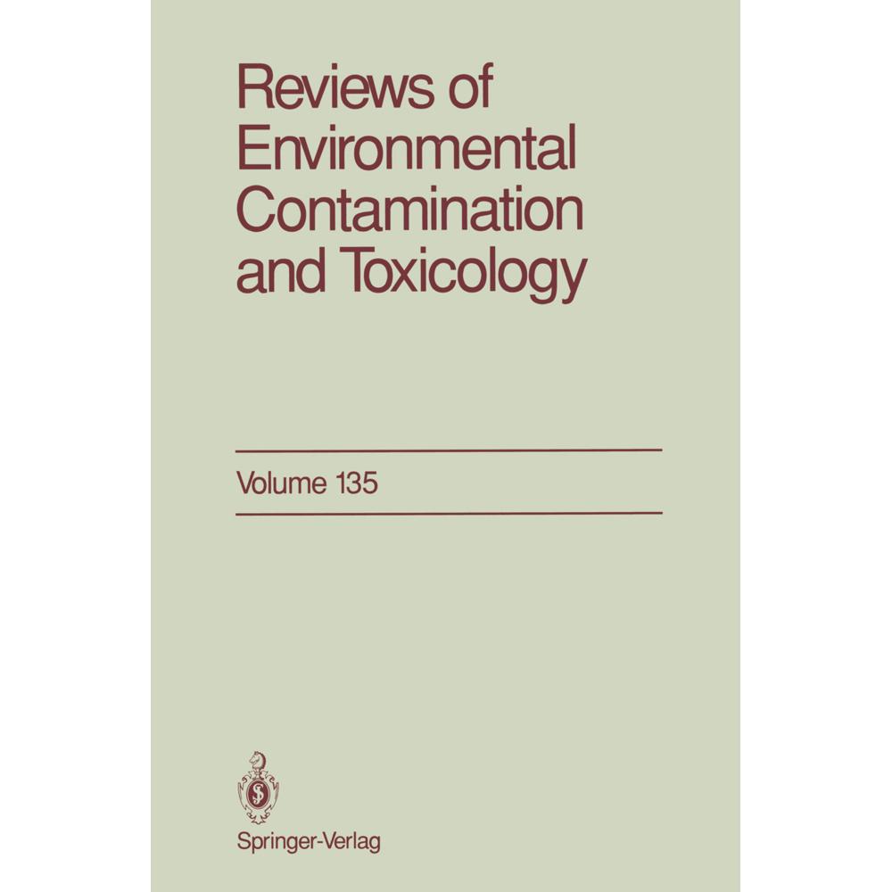 Reviews of Environmental Contamination and Toxicology, Fachbücher von George W. Ware