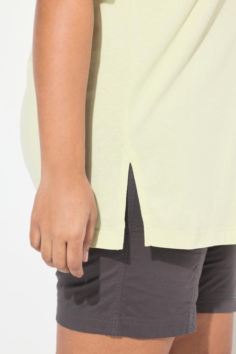 Immagine prodotto Ulla Popken T-shirt dalle linee morbide con scollo a V e mezze maniche (68)