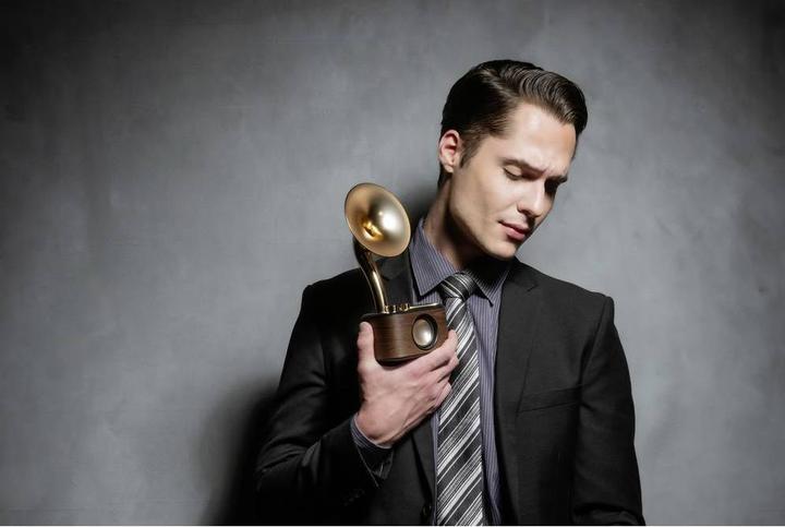 Image du produit Sangean WR-45X Gold Radio VHF (FM) AUX, Bluetooth Oplaadbaar Zwart, Goud (FM, VHF, Bluetooth)