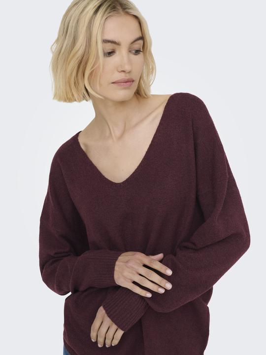 Produktbild Only Onlrica Life L/S V-Neck Pullo Knt Noos (S)