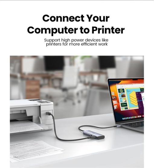 Image du produit Ugreen CM473 (USB-C, 4 Ports)