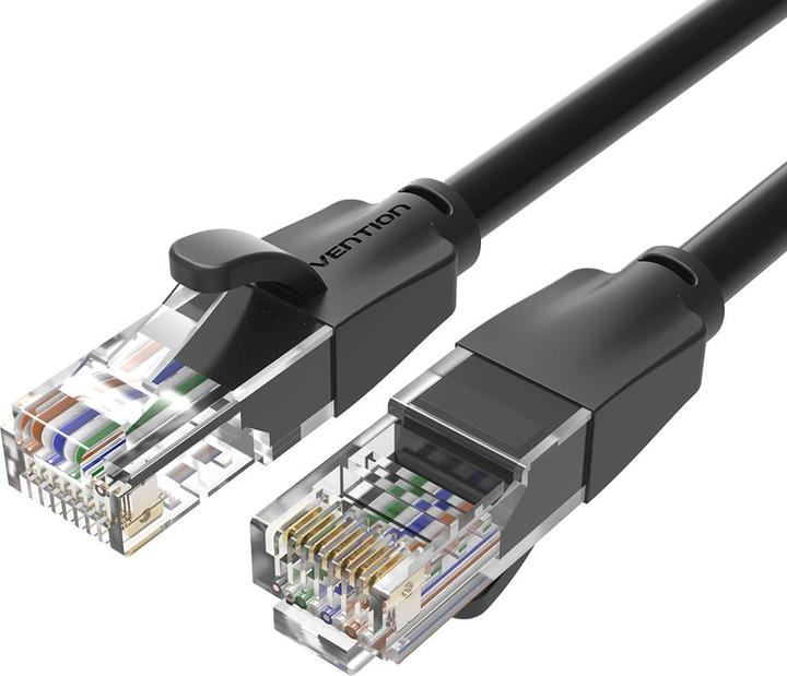 Immagine prodotto Vention Cavo patch UTP Cat.6, nero, 10m (U/UTP, CAT6, 10 m)