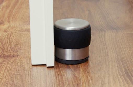 Actual product image Butoir de porte au sol ø 93x43 mm (2 Piece)