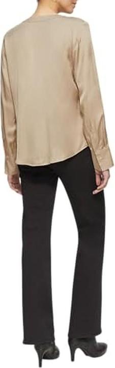 Immagine prodotto S.Oliver Bluse Satinbluse mit Raffung und verdeckter Knopfleiste (46)