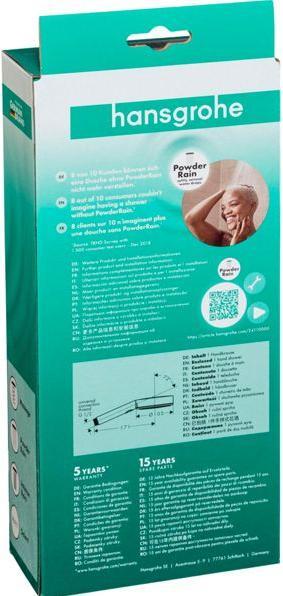 Image du produit hansgrohe Pulsify Select S 105 Relaxation (3 Types de jets, 11.40 l/min)