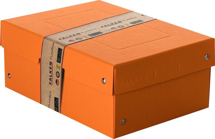 Actual product image Falken PURE Box Pastel A5 100 mm filling height orange (A5)