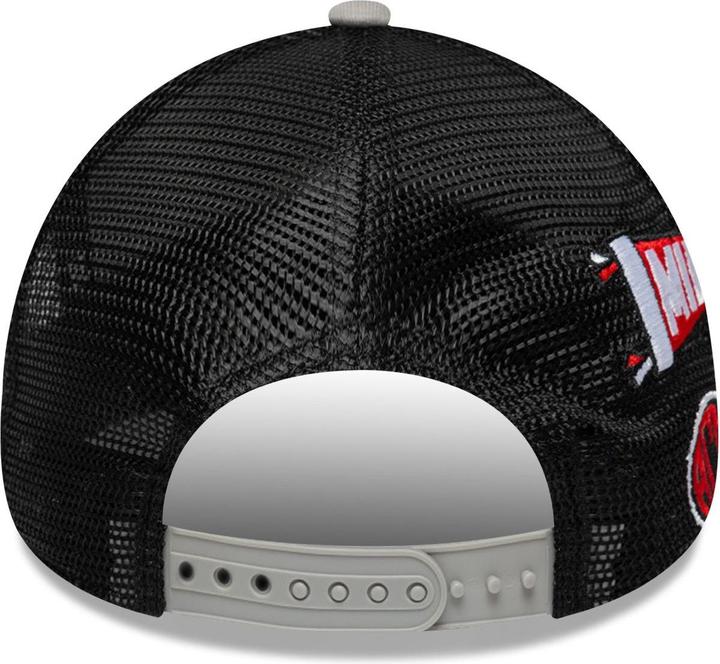 Actual product image New Era A-Frame Trucker Cap - Ac Mailand Grau