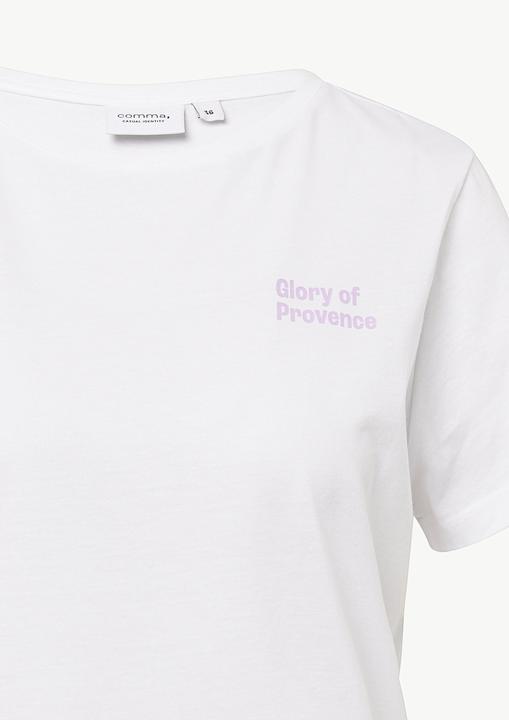 Produktbild Comma T-Shirt Baumwoll-T-Shirt mit Print (34)