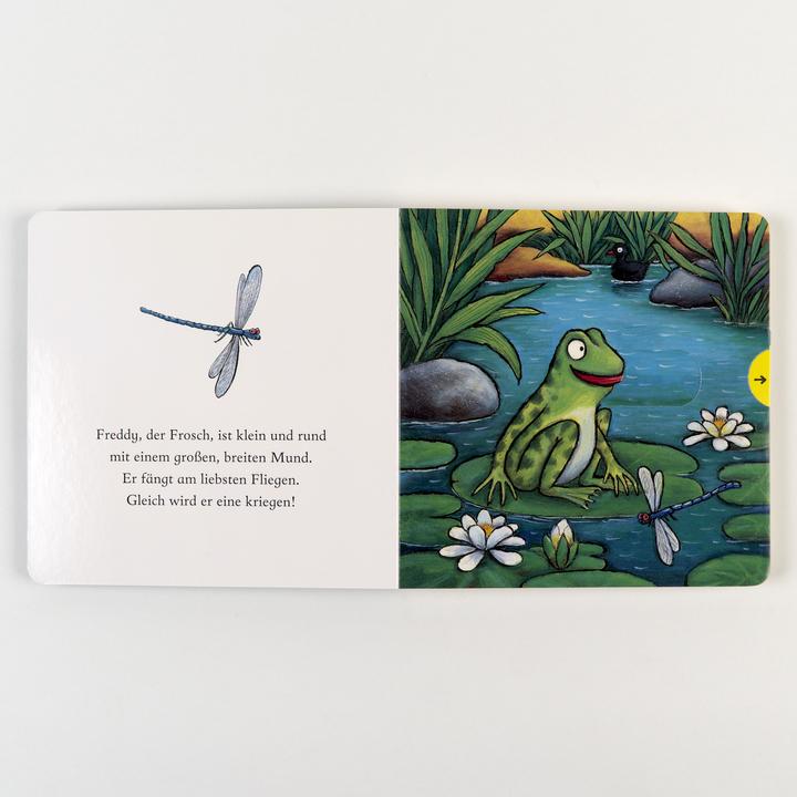 Actual product image Freddy, der Frosch (German, Anu Stohner, Axel Scheffler, 2025)