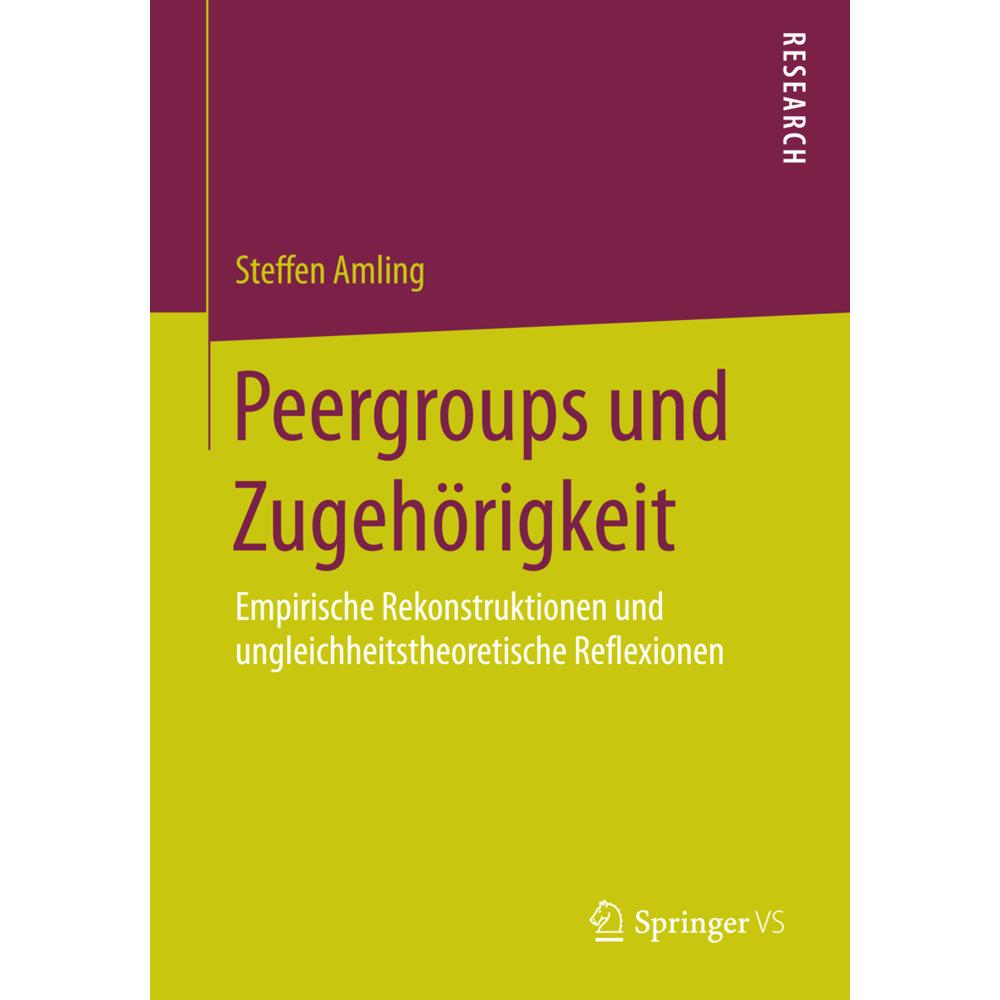 Peergroups und Zugehörigkeit, Fachbücher von Steffen Amling