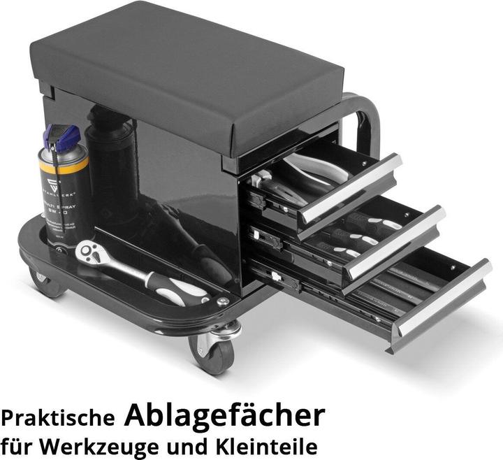 Produktbild Stahlwerk Werkstatthocker (1 x)