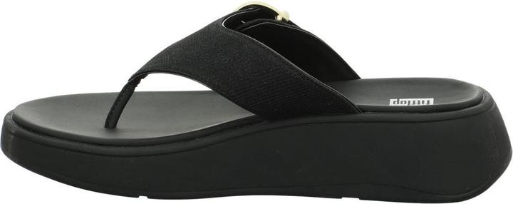 Actual product image Fitflop F Mode Buckle Shimmerlux Flatform Toe Post Sandal (41)