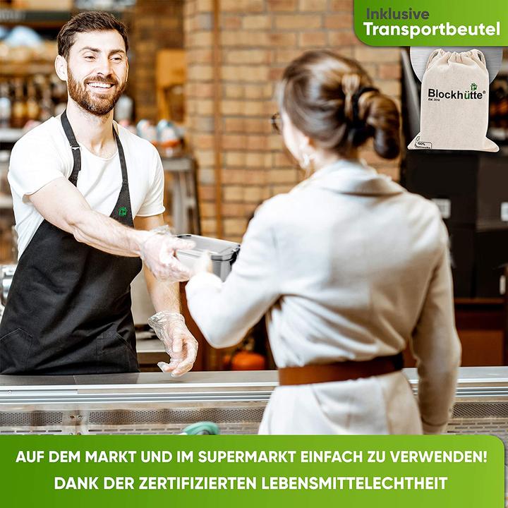 Actual product image Blockhütte Lunch box