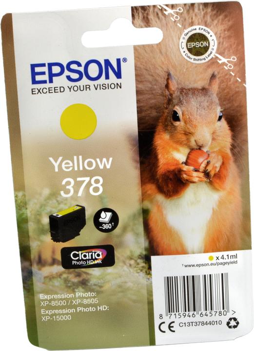 Immagine prodotto Epson 378 Claria Photo HD (Y)
