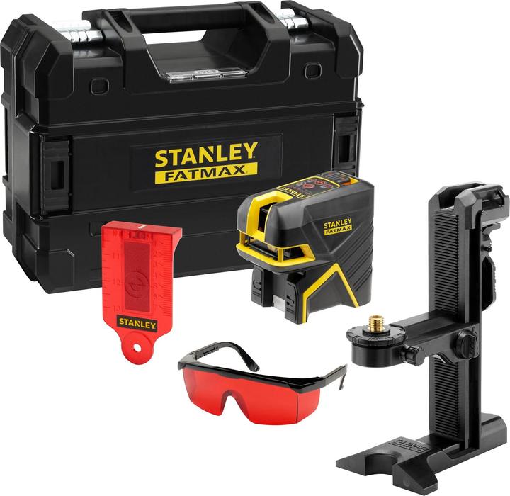 Actual product image Stanley Crosslines2SpotlaserFATMAXred