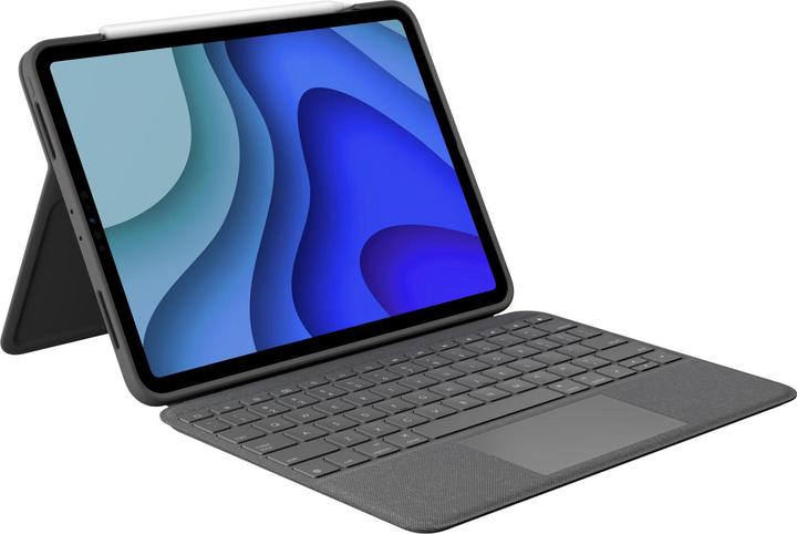 Actual product image Logitech Folio Touch - Grey - Ita - Mediter (IT, iPad Pro)