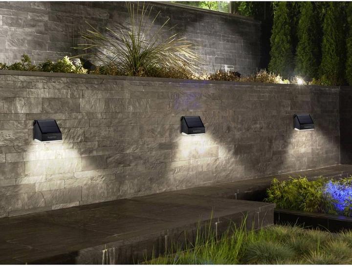 Image du produit Sygonix Applique murale solaire avec capteur de mouvement PIR, 4000 K, 1000 lumens (1000 lm, IP65)