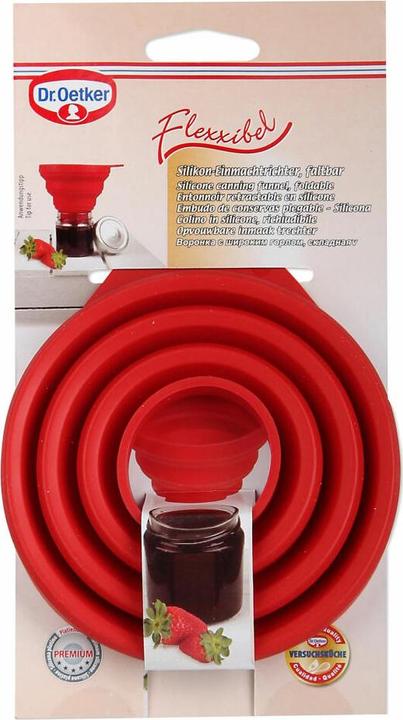 Produktbild Dr. Oetker Einmachtrichter Silikon (5 x 10 cm)