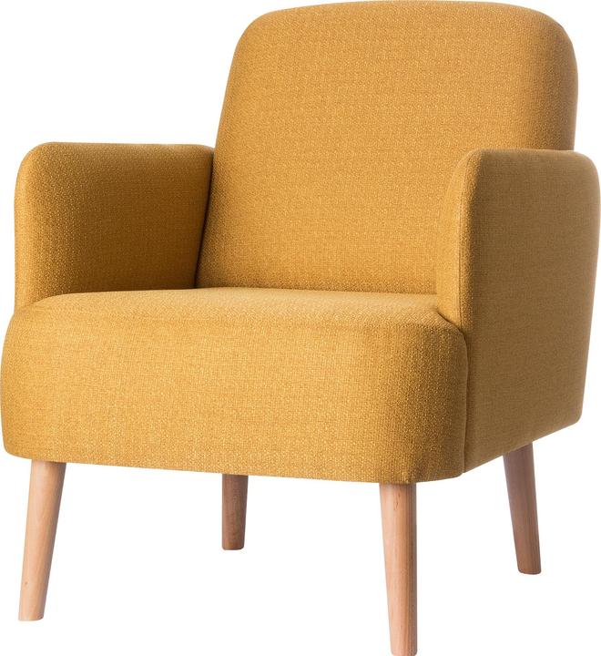 Paperflow Fauteuil BROOKS FTBRO.23.20 jaune safran