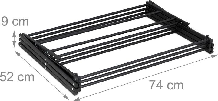 Actual product image Relaxdays Klappbarer Wäscheständer