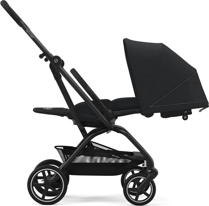 Actual product image Cybex Eezy S Twist+ 2 BLK Reisebuggy Magic Black