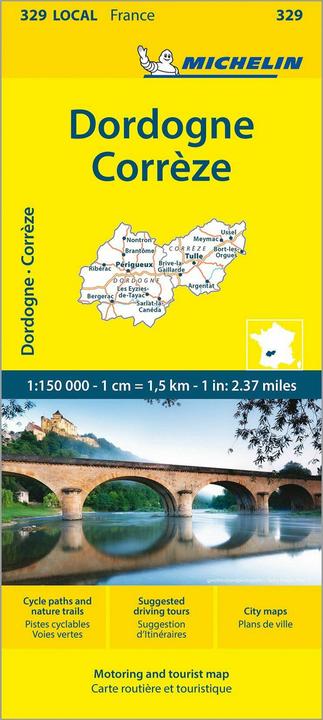Actual product image Michelin MichelinDordogne/Corrèze(Perigord)