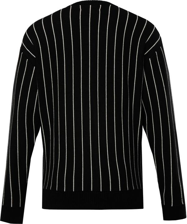 Produktbild Sthuge Strickjacke, Nadelstreifen, V-Auschnitt, Badge (7XL)