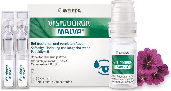 Produktbild Weleda Visiodoron Malva (10 ml, 1 Fläschchen 10 ml)