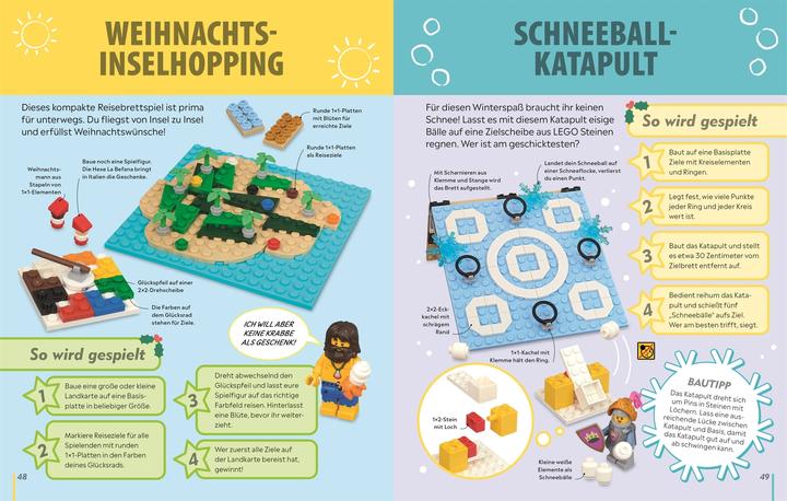 Actual product image LEGO® Weihnachten Das Spielebuch (German, Tori Kosara, 2024)