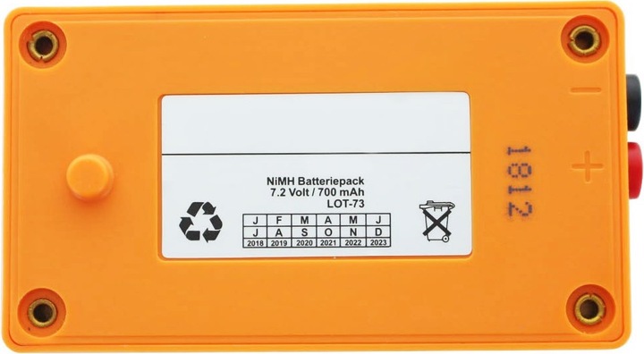 Immagine prodotto AccuCell Batteria Gross Funk 100-001-885, adatta per Grossfunk 7,2V GF001 (7.20 V, 700 mAh)