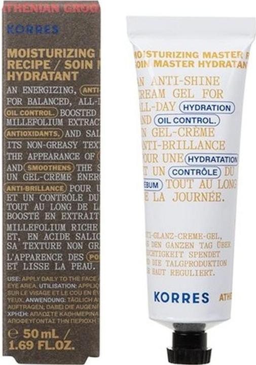 Korres Athenian Grooming Moisturizing Master Recipe - Men's Face Cream, 50 Ml (50 ml, Gesichtswasser)
