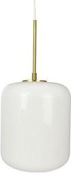 Dyberg Larsen Dyberg-Larsen - Silvia D20 Pendant Light - Opal/Brass - 20 cm