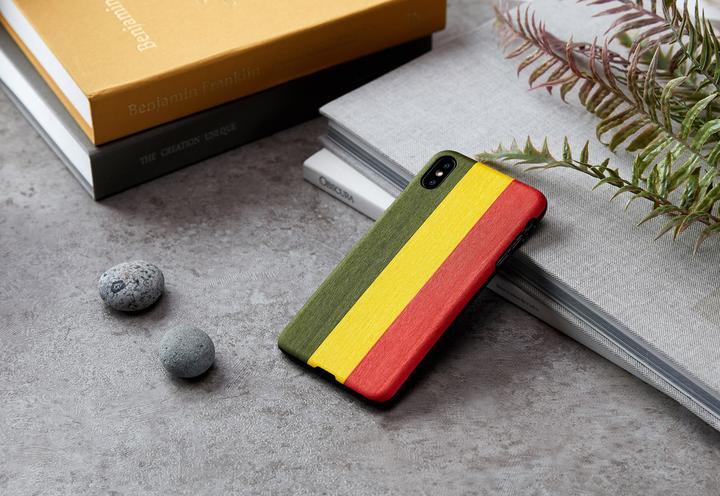 Produktbild Man&Wood SmartPhone case iPhone XS Max reggae black (Apple iPhone XS Max)