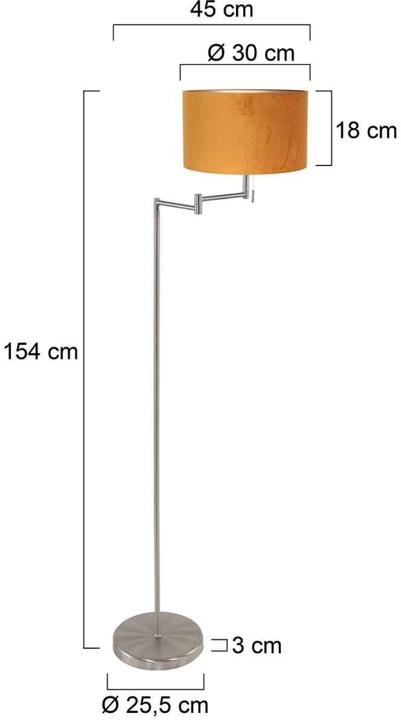 Actual product image Steinhauer Stehleuchte Bella (E27)