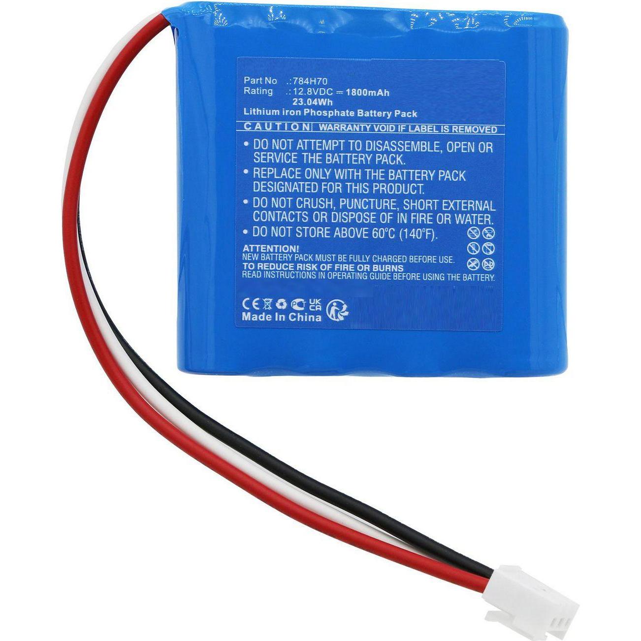 CoreParts Battery for DUAL-LITE (1 Stk., 1800 mAh), Batterien + Akkus