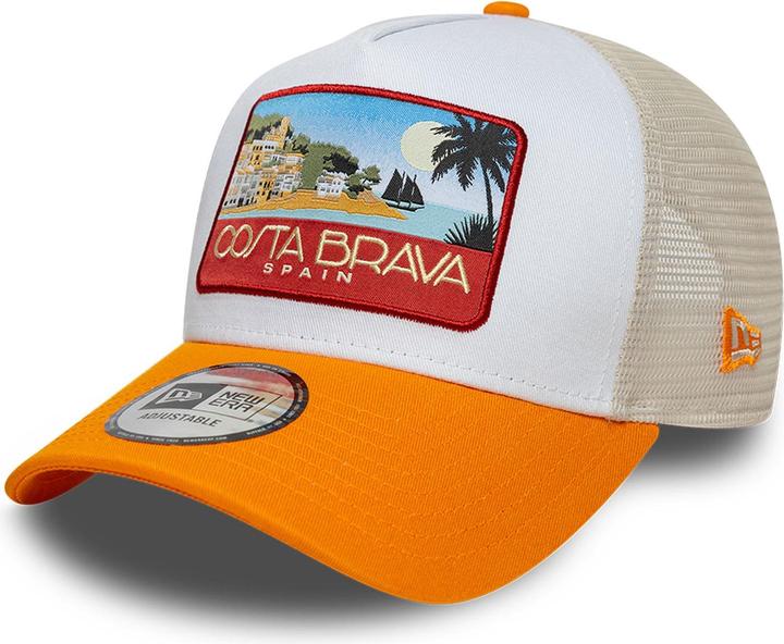 Produktbild New Era A-Frame Mesh Trucker Cap - COSTA BRAVA Spain (One Size)