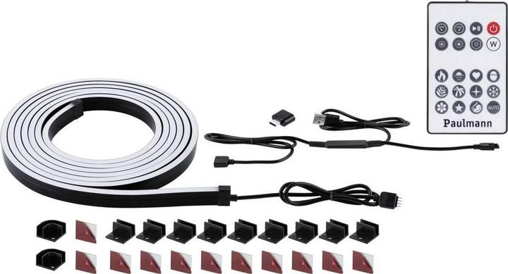 Actual product image Paulmann EntertainLED Hose Black Neon (RGB, 300 cm, Indoor)